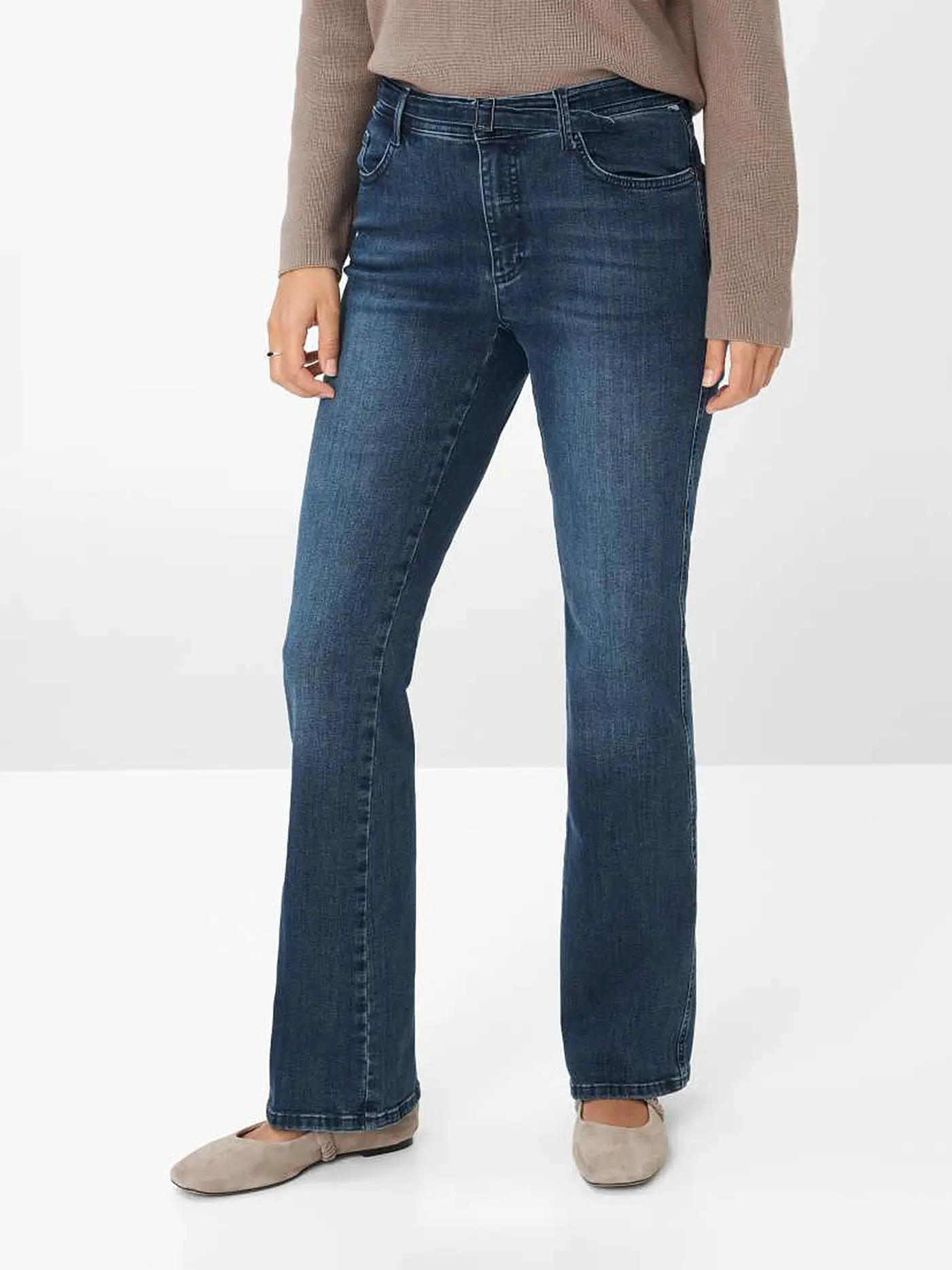 BRAX | Jeans Flared Fit MARY | dunkelblau
